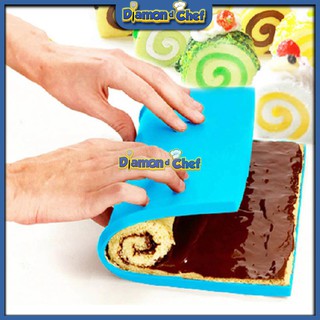 Tấm silicon cuộn bánh 30x25cm