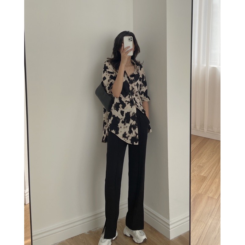 [Mã WASKT304 giảm 15% tối đa 30K đơn 99K] áo somi hoạ tiết 6628 | BigBuy360 - bigbuy360.vn