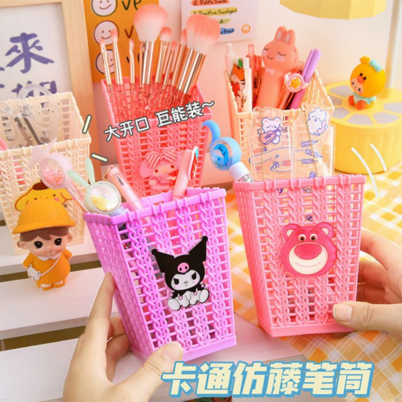 Ống đựng bút, đựng cọ trang điểm - Đựng đồ dùng học sinh, văn phòng phẩm