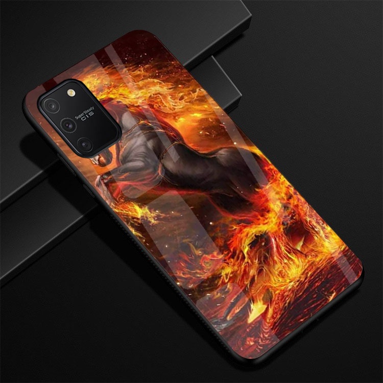 Ốp Lưng SAMSUNG S10 LITE mặt kính cường lực cao cấp thiết kế Độc Quyền