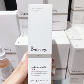 TInh chất The Ordinary Lactic Acid 10% +HA ( 30mL )