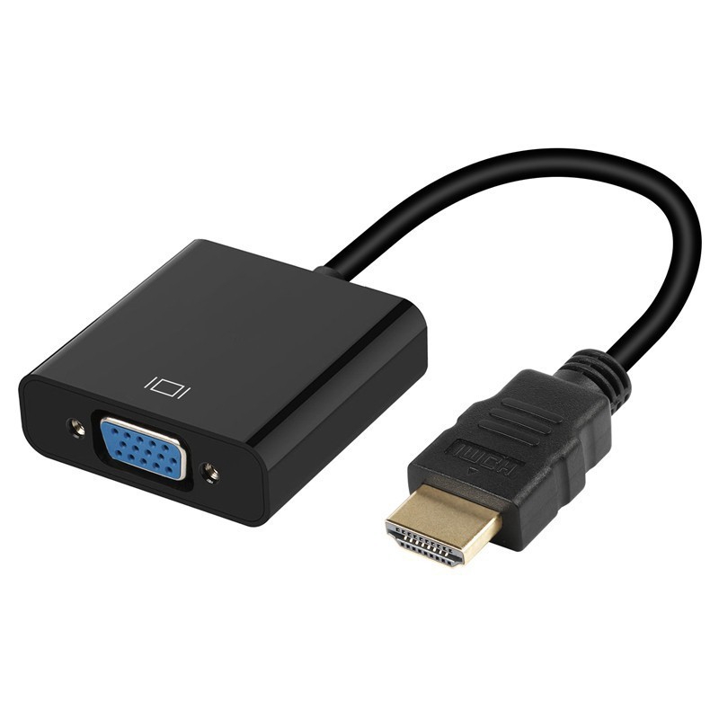 Bộ Chuyển Đổi Hdmi Sang Vga 1080P Kèm Cáp Âm Thanh