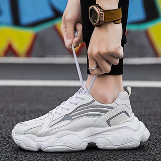 🥇 [ FULLBOX 100% ] 🥇 GIÀY PHẢN QUANG NAM FULL TRẮNG SIÊU NHẸ OMG20