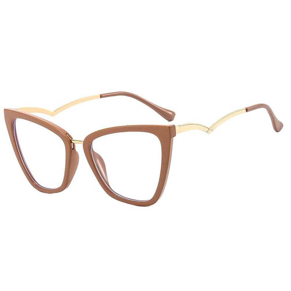 SOMEDAYZL Kính Mát Gọng Vuông Chống Bức Xạ Họa Tiết Da Báo Màu Đen Quyến Rũ