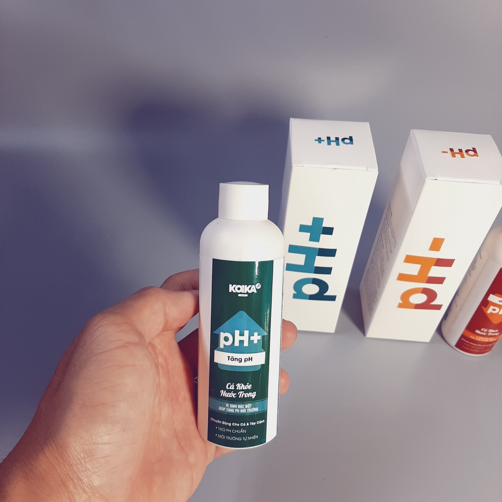 KOIKA pH+ | KOIKA pH- || Men Vi Sinh TĂNG / GIẢM pH Một Cách Tự Nhiên và Ổn Định cho bể cá cảnh thuỷ sinh