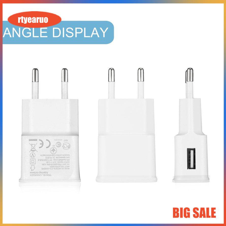 5V 2A Fast Charging Universal Single USB Charger 7100 Travel Charger Adapter Portable EU Plug For Samsung