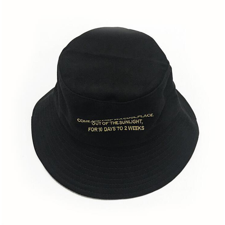 Mũ bucket WANNA ONE thêu chữ - SẴN HÀNG