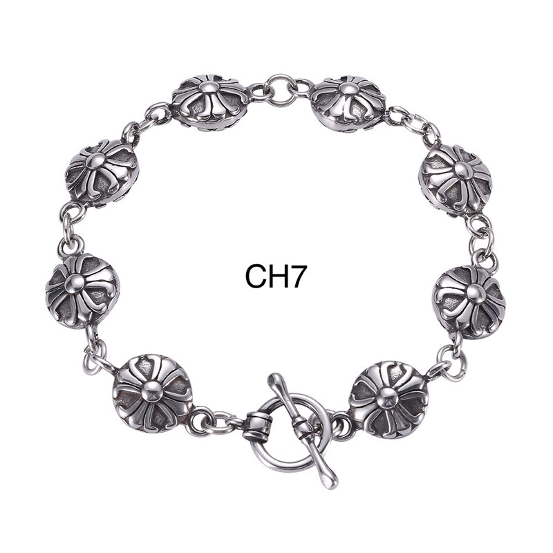 Vòng tay CHROME HEARTS titan không gỉ không bay màu