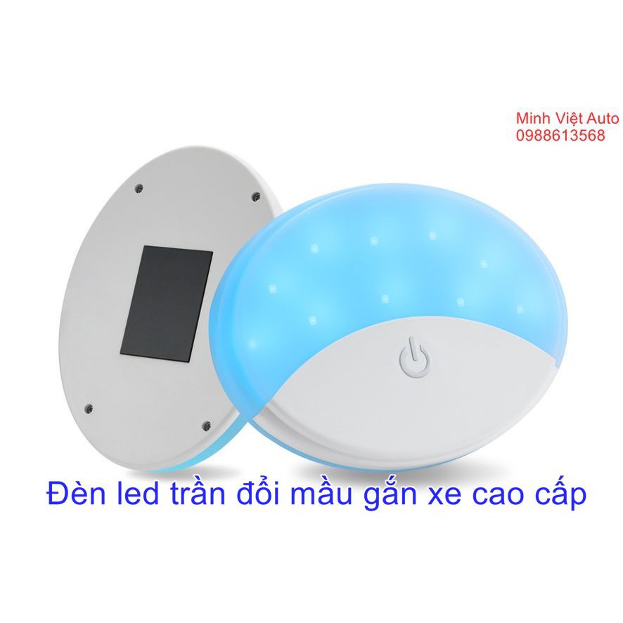 Đèn trần xe ô tô, đèn led trần ô tô cảm ứng đổi màu