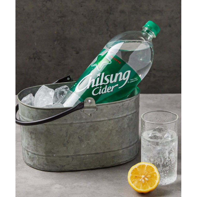 NƯỚC SODA CHILSUNG CIDER CHANH -  칠성사이다 1.5L