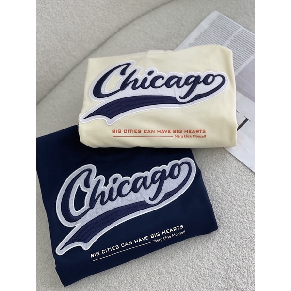 KANG - Áo Polo Chicago phong cách Châu Âu form rộng dành cho nam nữ
