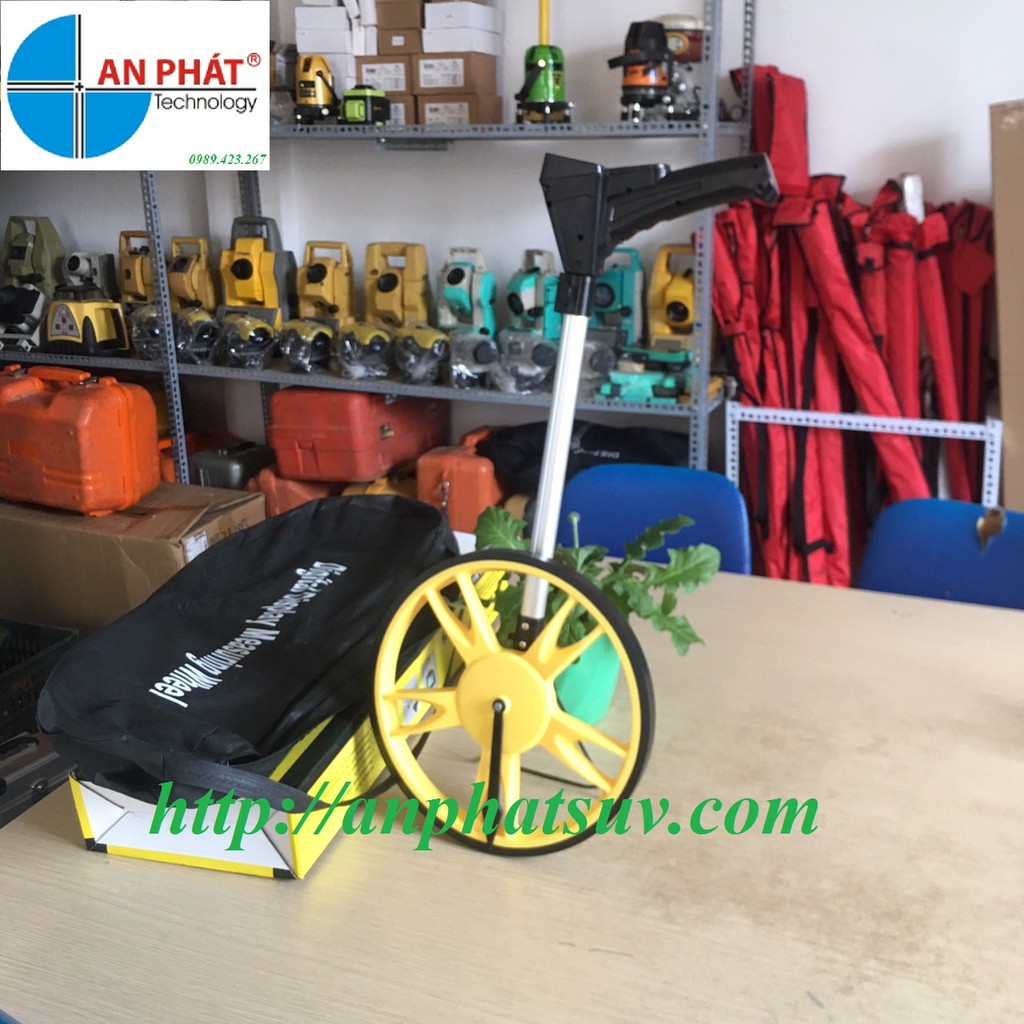 Thước lăn đường bánh xe đo chiều dài model điện tử bánh lớn