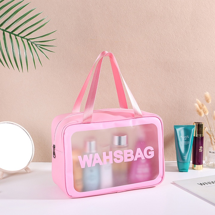 Túi đựng mỹ phẩm Washbag Mit Beauty đựng đồ nhiều ngăn trong suốt dành đi du lịch cá nhân siêu tiện lợi