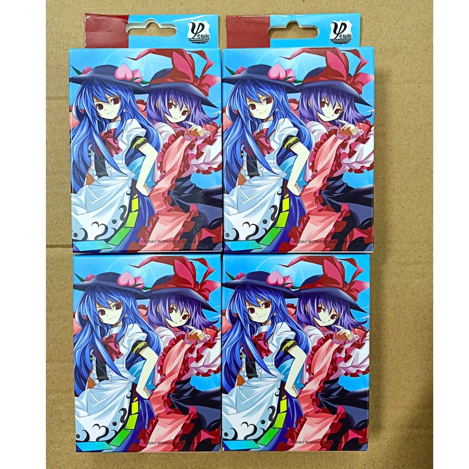 Bộ Bài Tây 54 lá CÔNG CHÚA PHÍA ĐÔNG tohou project 54 ảnh khác nhau thủy thủ mặt trăng anime chibi xinh xắn