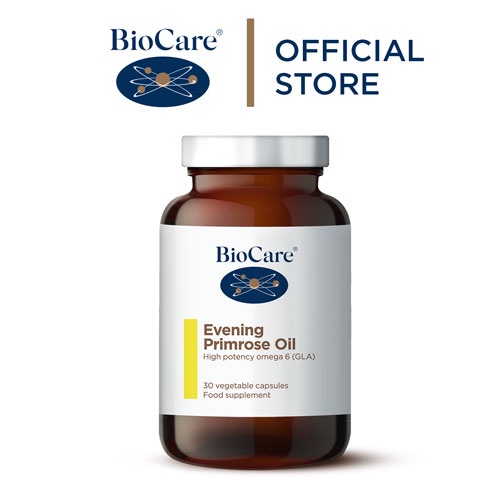 Hộp Tinh Dầu Hoa Anh Thảo Biocare Evening Primrose Oil Biocare 30 viên