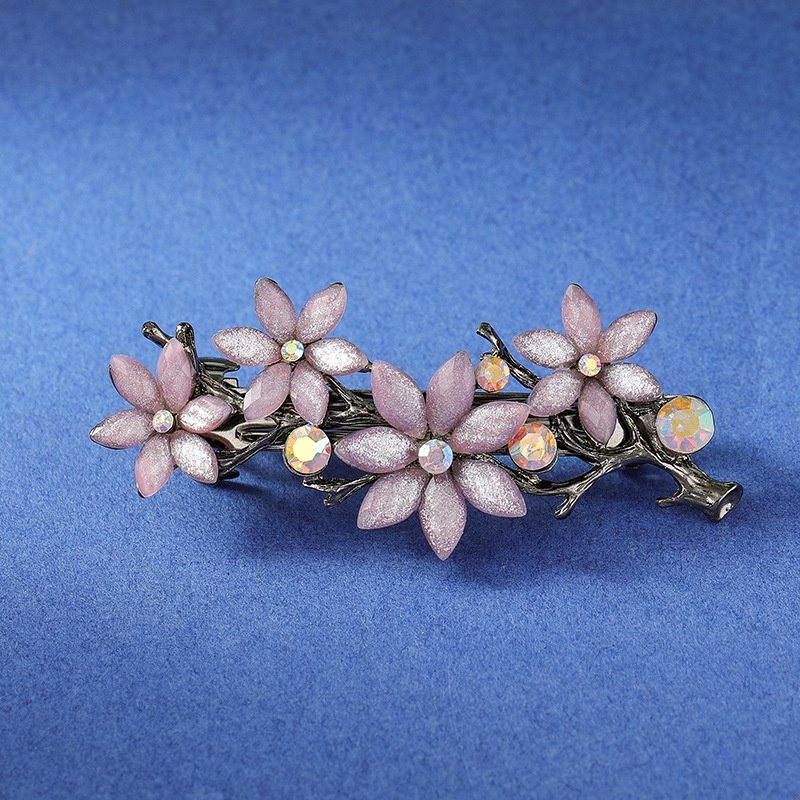 Kẹp Tóc Kim Loại Hình Hoa Xinh Xắn Cho Nữ