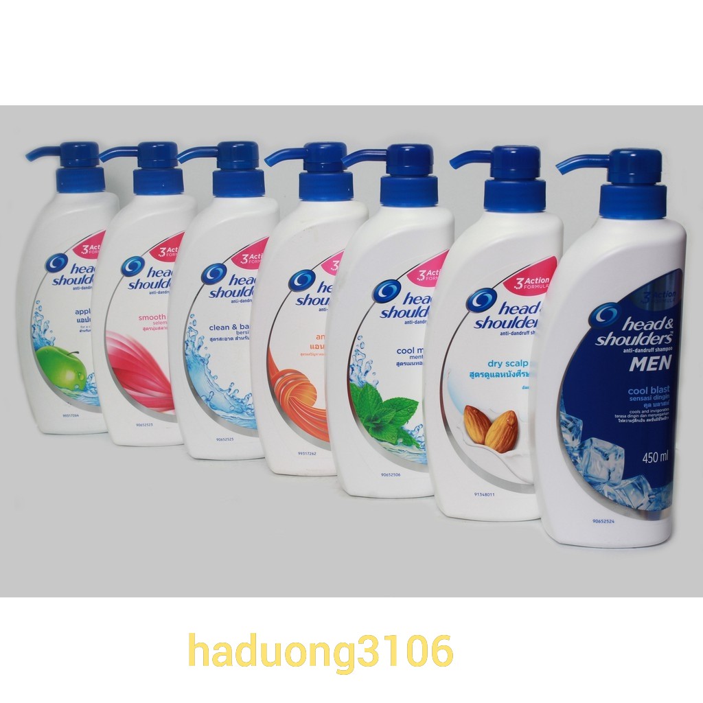 Dầu gội Head &amp; Shoulder 450ml Thái Lan