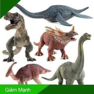 (Hàng Mới Về) Mô Hình Khủng Long Đồ Chơi Bằng Cao Su Cho Bé