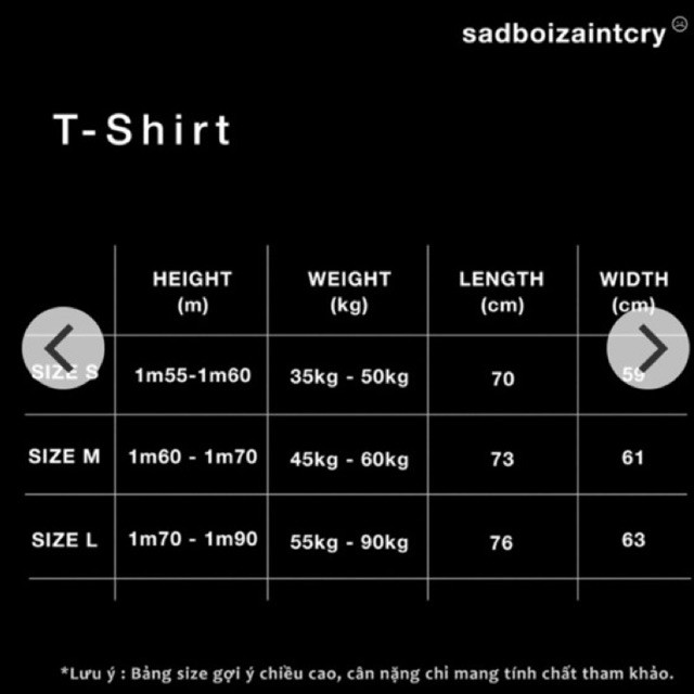 ÁO THUN SADBOIZ | BigBuy360 - bigbuy360.vn