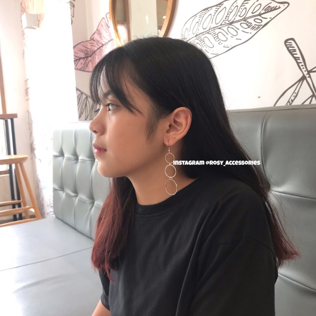 ROSY - KHUYÊN TAI TRÒN 3 TẦNG THẢ DÀI