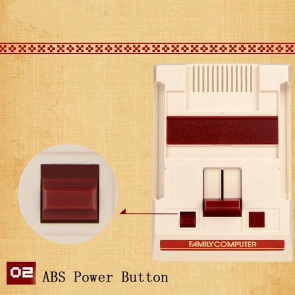 Máy chơi game 4 nút FamilyComputer Kèm băng tùy chọn