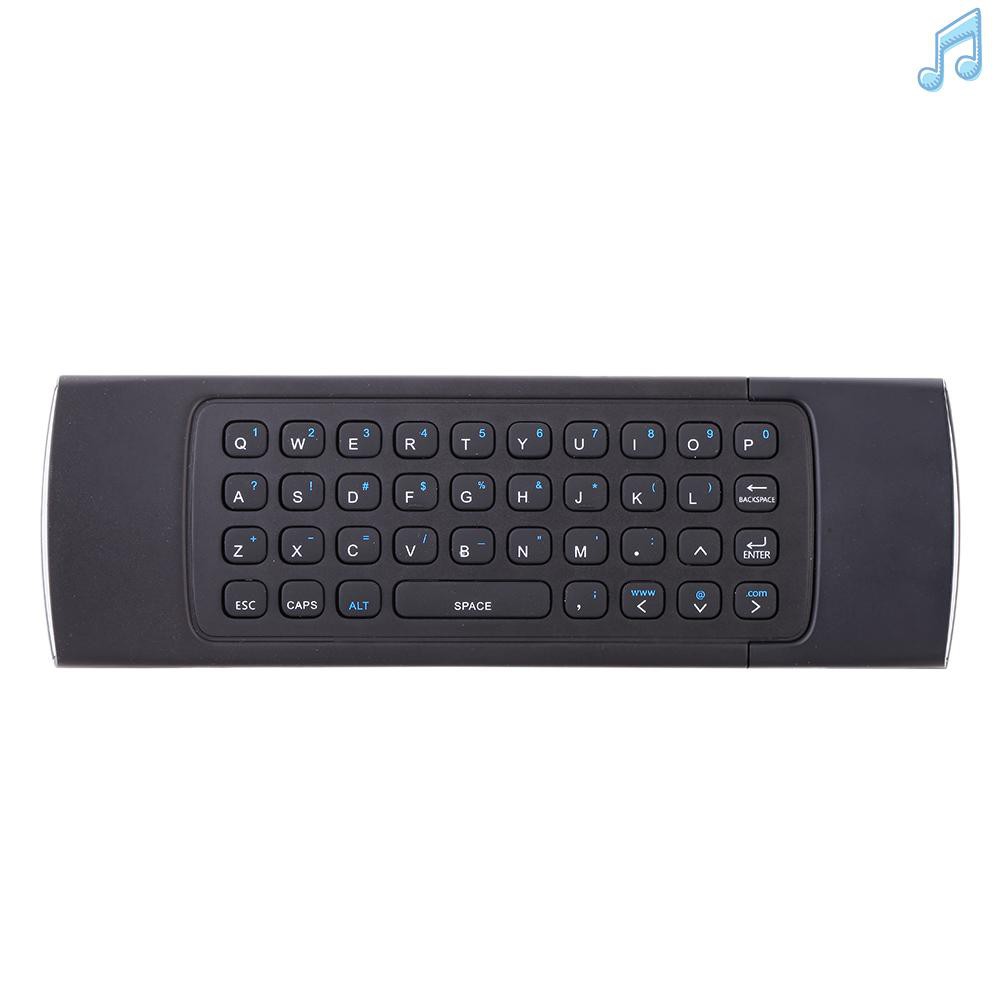 BY MX3 Portable 2.4G Wireless Remote Control Keyboard Controller Air Mouse for Smart TV Android TV box mini PC HTPC