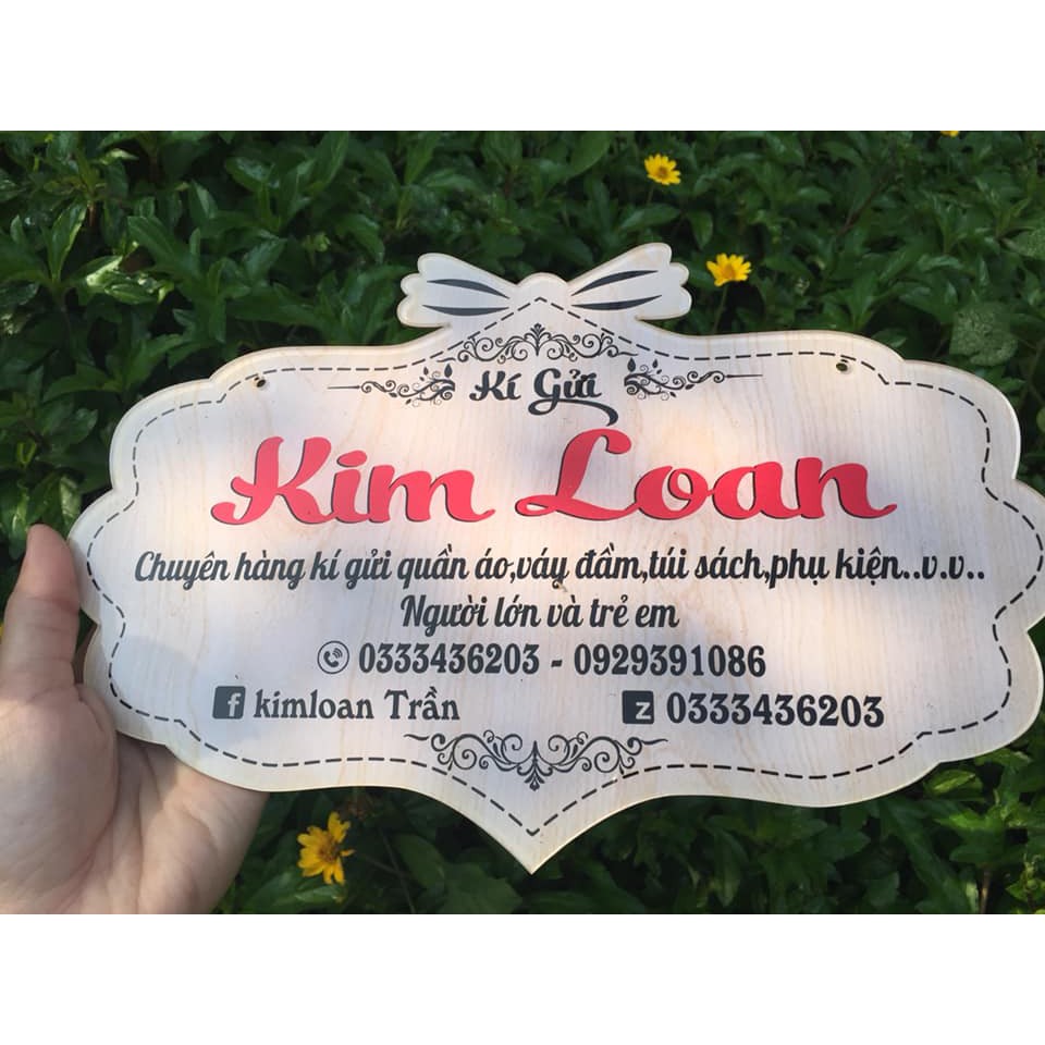 Decor quán cà phê, cửa hàng, văn phòng làm việc_ Bảng hiệu cho hệ thống mỹ phẩm_ Bảng hiệu logo shop in và thiết kế