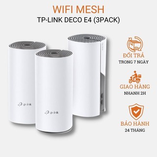 Wifi mesh Deco E4 TP-Link ,Bộ phát wifi mesh băng tần kép chính hãng, mới 100%,bảo hành 24 tháng-ZTech