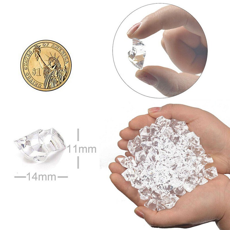 Bộ 200 viên đá giả trang trí lọ hoa