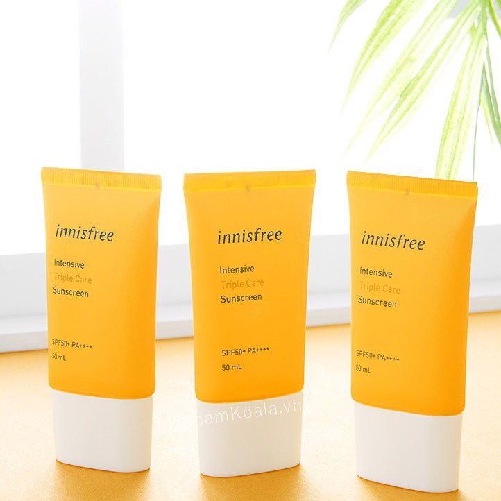 Kem chống nắng Innisfree mini Triple Care