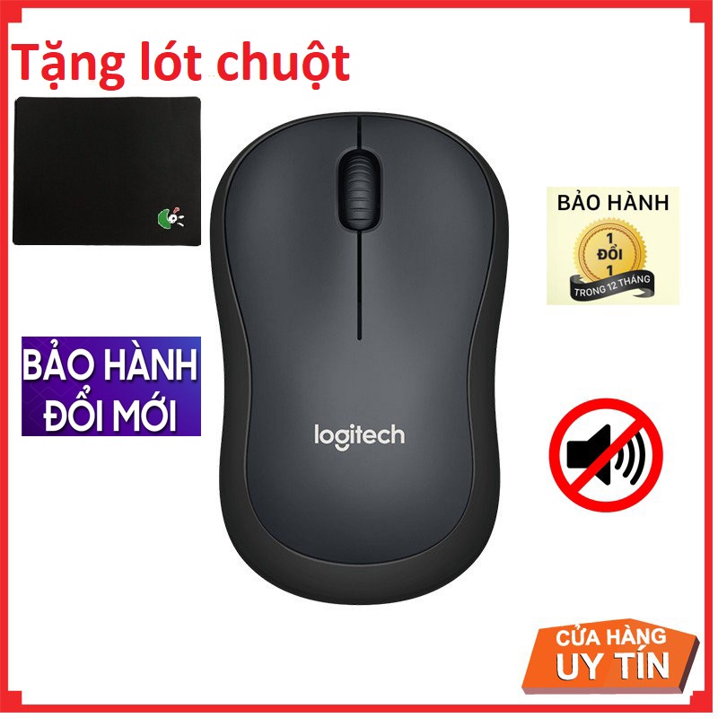 Chuột không dây M220 Slient giảm tiếng ồn , chuột máy tính không dây Logitech M220 cho laptop và pc
