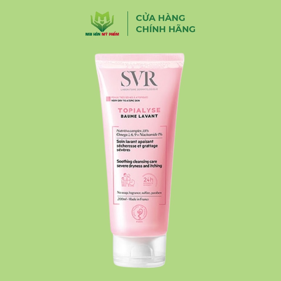 Sữa tắm SVR Topialyse Baume Lavant 200ml chăm sóc da hiệu quả