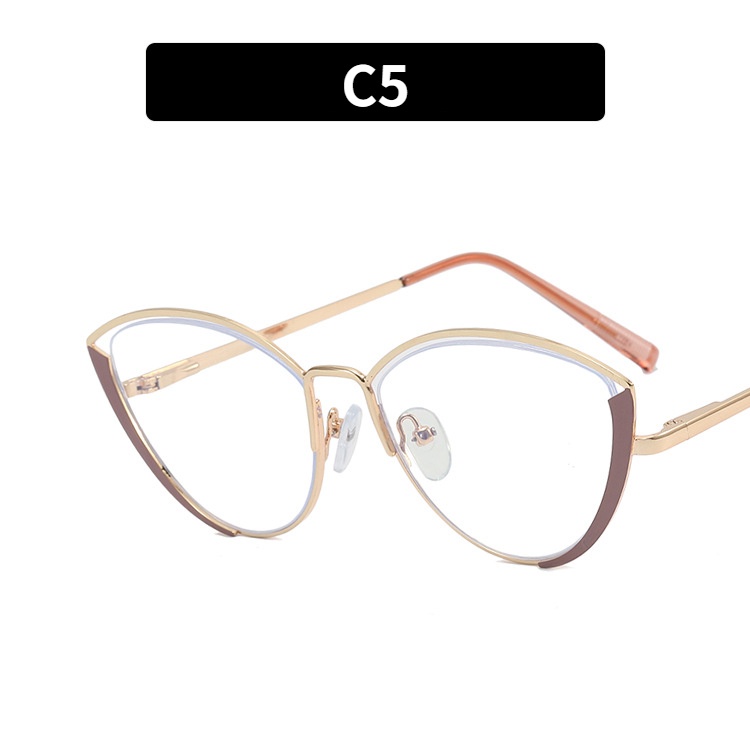 Mắt Kính Gọng Kim Loại Chống Ánh Sáng Xanh Thời Trang Cho Nữ  2022