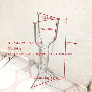 Dụng cụ đựng xô đá inox cao cấp - mã: cxđ01i -