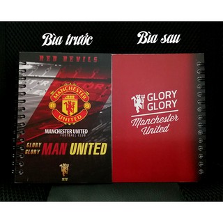 Sổ note 120 trang Manchester united