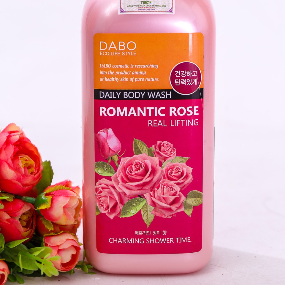 [SIÊU SALE]Sữa tắm Dabo Romantic Rose Daily Body Wash 750ml