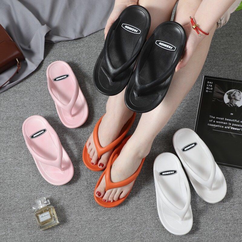 Dép Bánh mì kẹp xỏ ngón nữ cao 3cm đúc nguyên khối siêu nhẹ iDÉP (From lớn)- DL036
