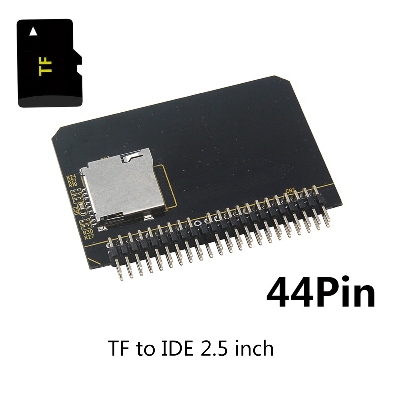 Thẻ Kết Nối Ổ Cứng IDE TF Sang 2.5 IDE 44Pin Cho Laptop Notebook