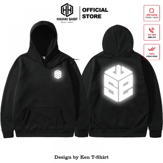 Áo hoodie nữ nam khoác nỉ form rộng kiểu sweater unisex in hình swe 01.
