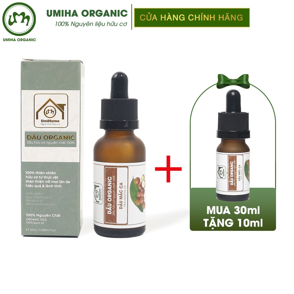 Dầu Macadamia UMIHOME nguyên chất 30ml Dưỡng tóc và dưỡng ẩm làm mền da hiệu quả