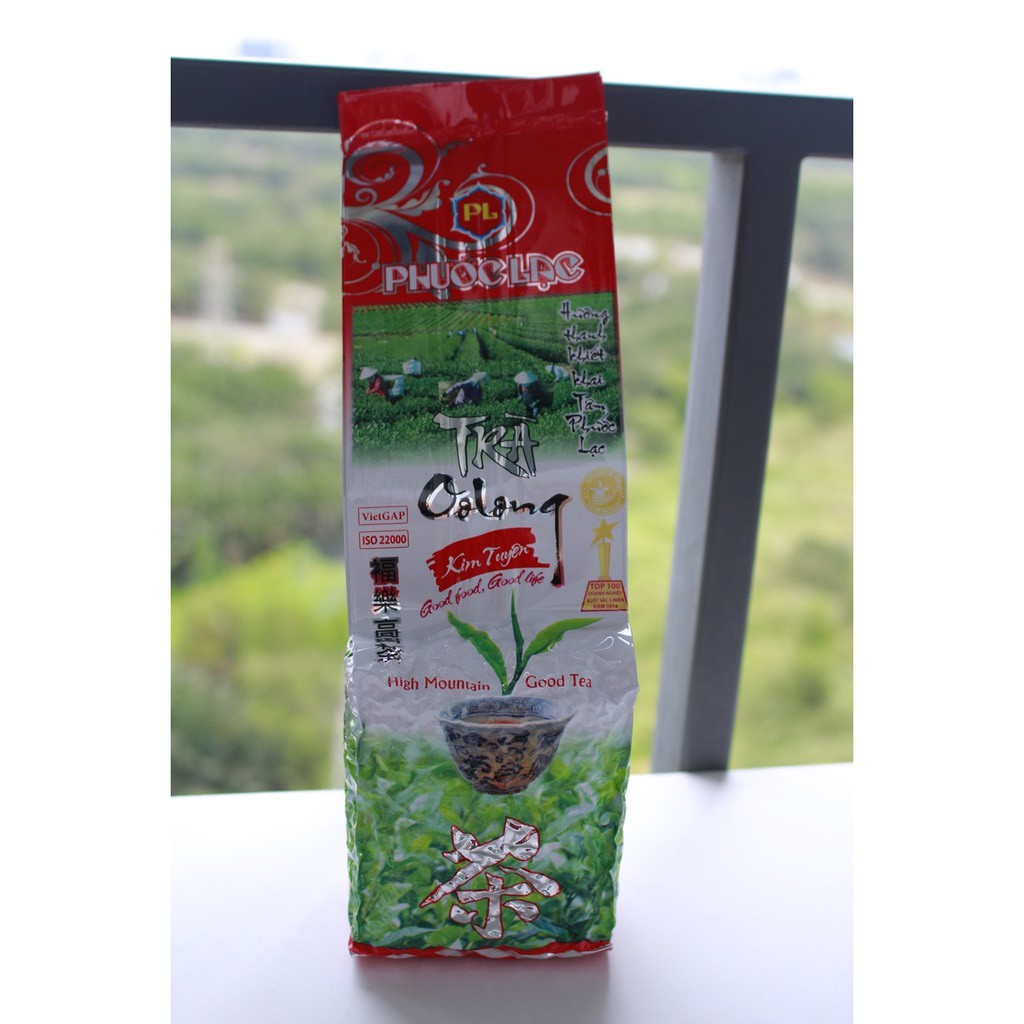 Trà ô long cao cấp (oolong) 100g Kim Tuyên Phước Lạc - Trà biếu thượng hạng