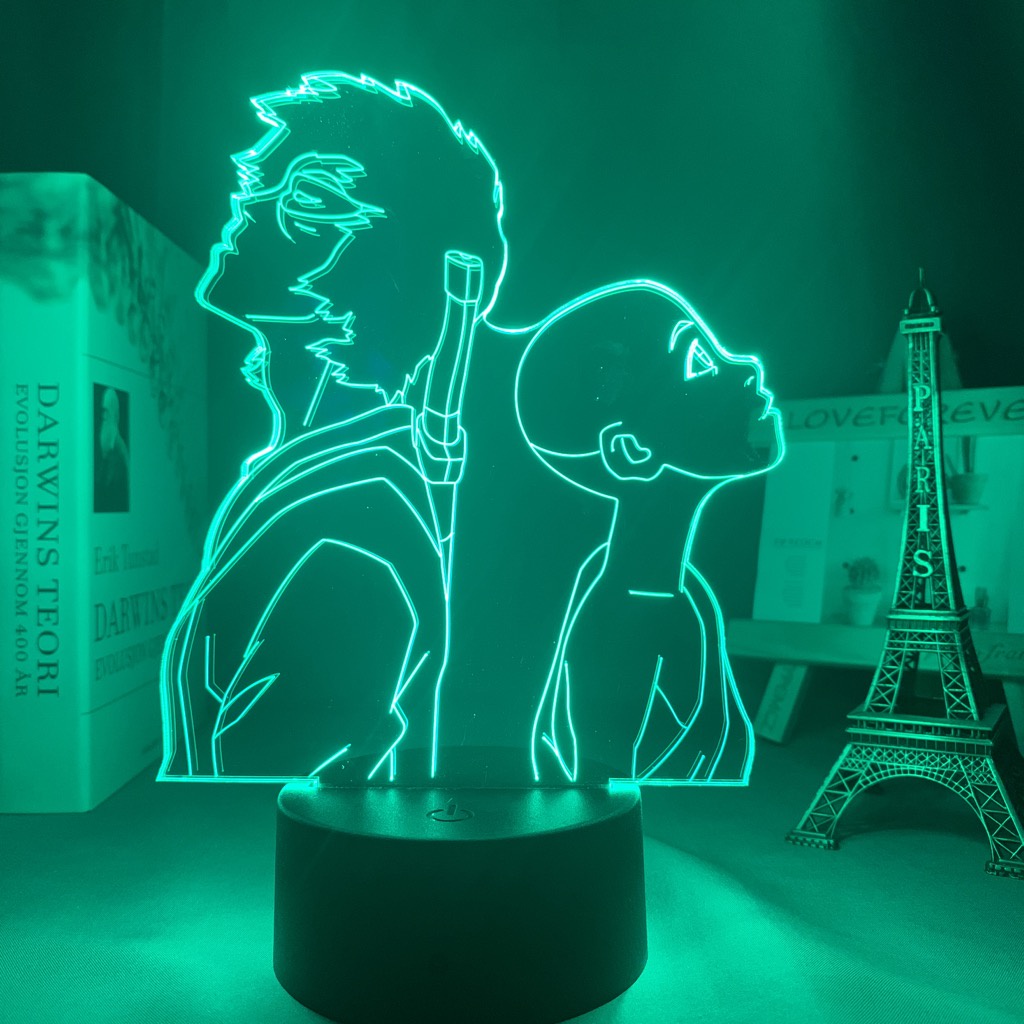 Đèn Led 3d Bằng Acrylic Hình Avatar The Last Airbender Trang Trí Phòng Ngủ