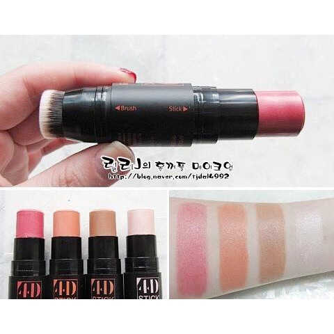 THỎI MÁ HỒNG, TẠO KHỐI, HIGHLIGHT APRIL SKIN 4D STICK CHÍNH HÃNG - 10546