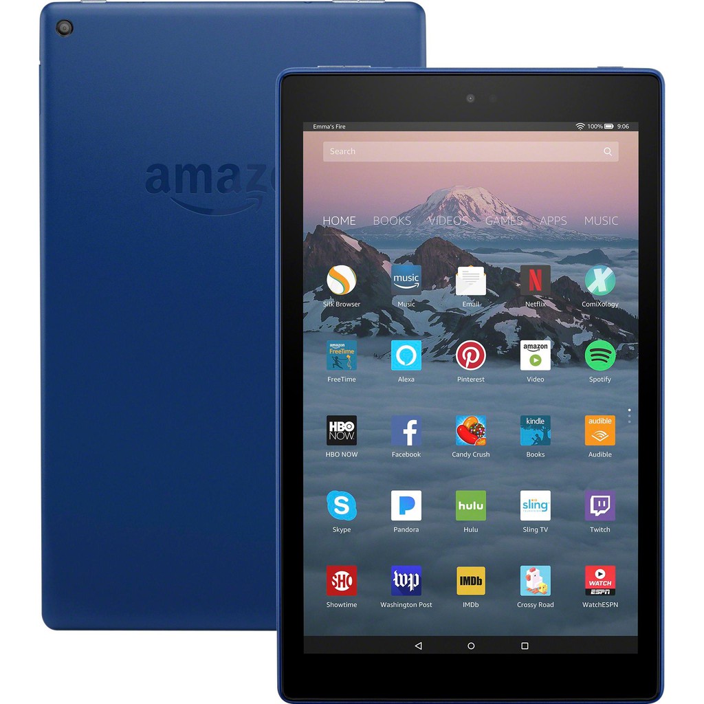 Miếng Dán Màn Hình Hydrogel Amazon Kindle Fire HD 10 Inch 2017 / 2019 Dẻo TPU Trong Suốt Chống Trầy Siêu Mỏng