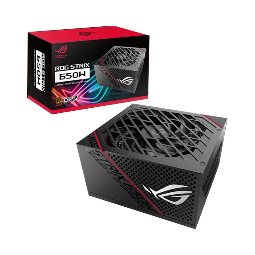 Nguồn Asus ROG Strix 650W 80 Plus Gold Full Modular - Hàng Chính Hãng