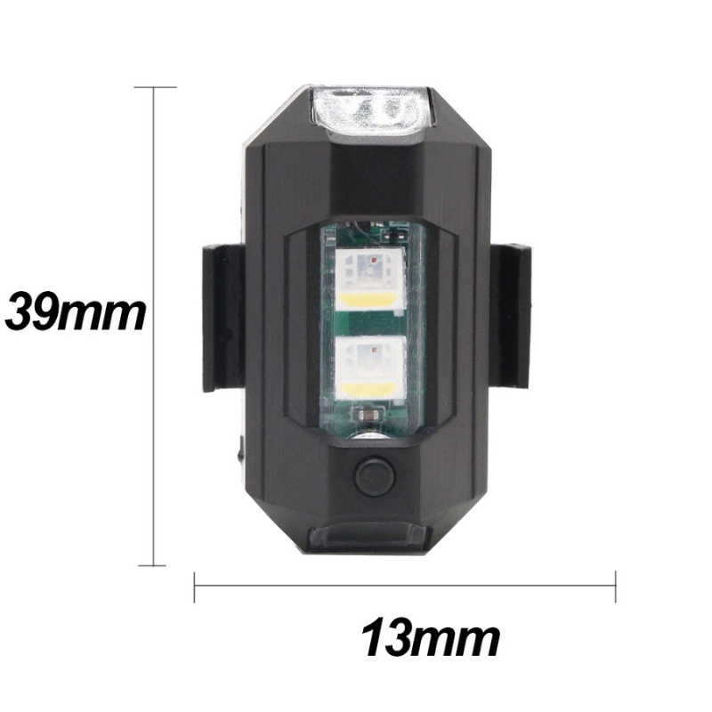 Đèn LED Nhấp Nháy Nhiều Chế Độ Màu Gắn Xe Cảnh Báo, Trang Trí