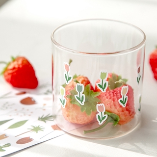 Flowertree Sticker Miếng Dán Trang Trí Nhật Ký