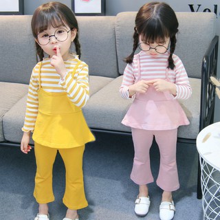 Bộ Áo Dài Tay + Quần Dài Thiết Kế Đơn Giản Thời Trang