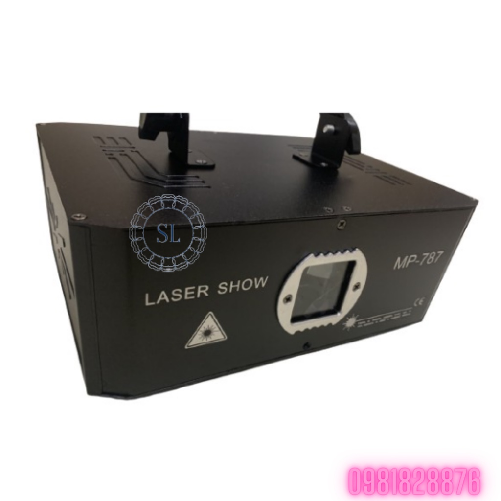 Đèn Laser MP 787 Laser Chiếu Hình 3D Hơn 1000 Hiệu Ứng Siêu Hot 2022
