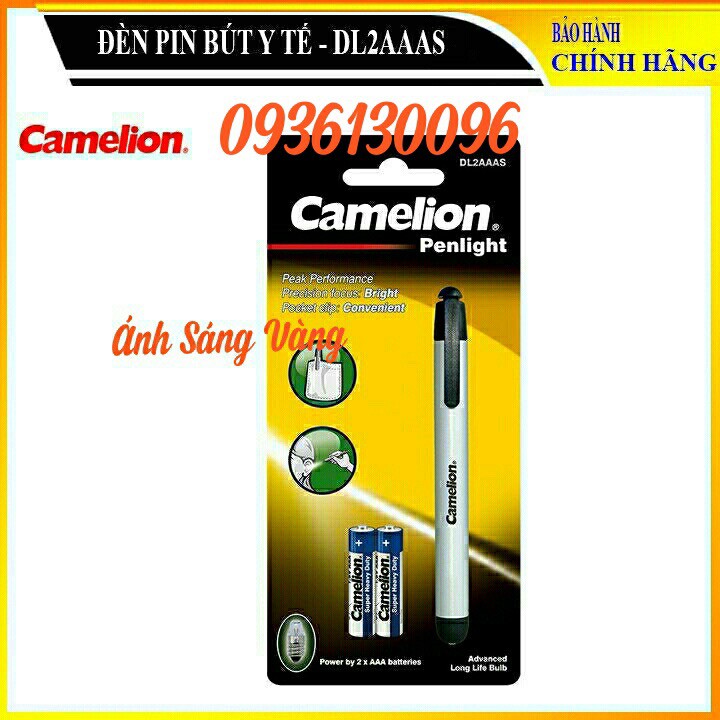 Đèn pin bút DL2AAAS Camelion kèm 2 pin AAA